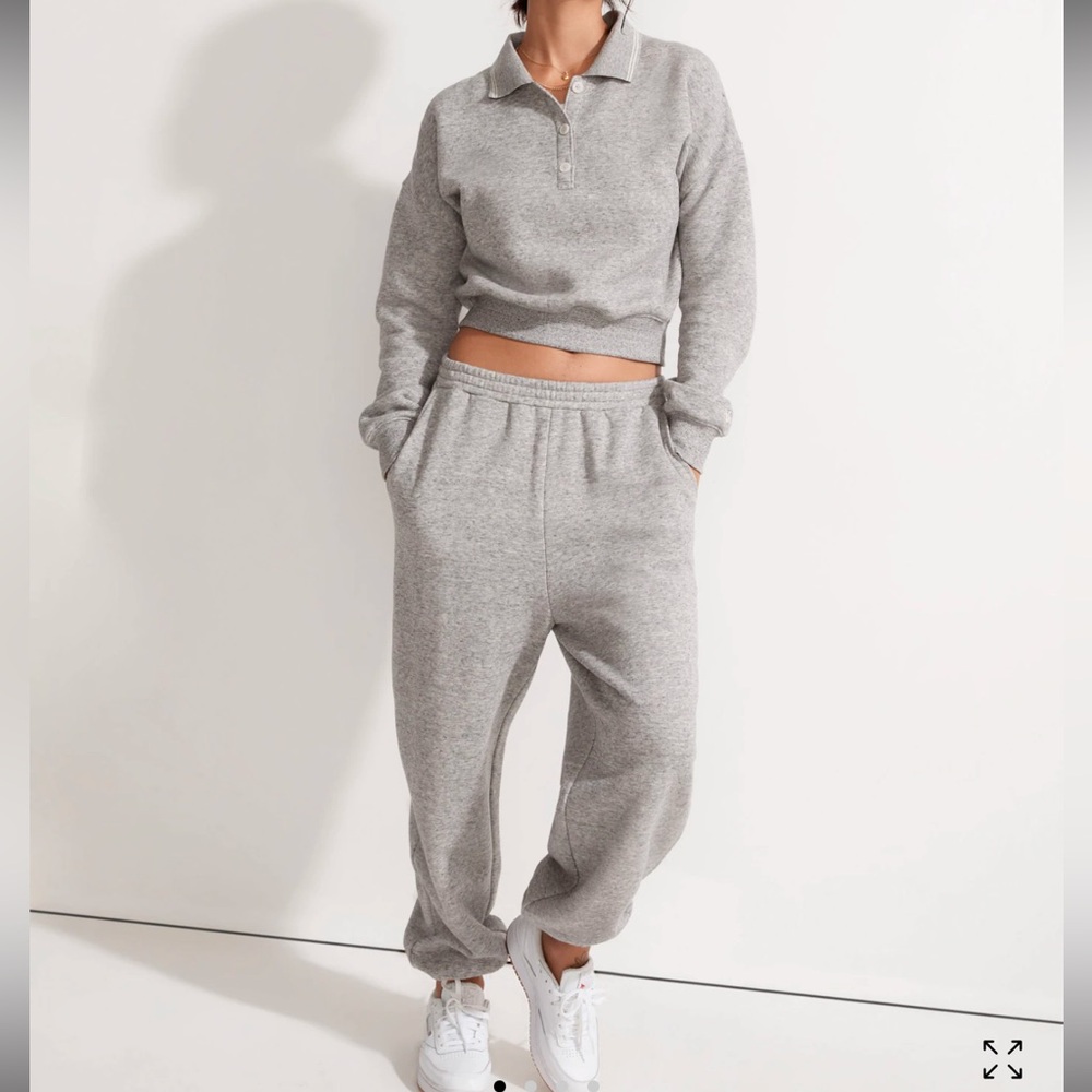 Madewell Betterterry Sweat set